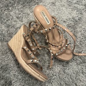 Steve Madden Stud Wedges